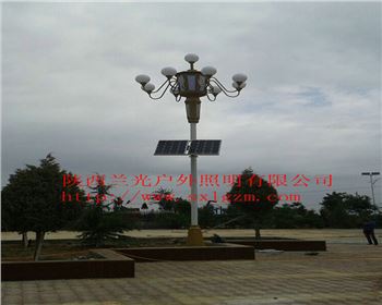 陜西中華燈-陜西省平涼市靈臺縣太陽能路燈項目